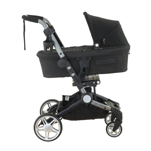 Люлька Folding-Black-w Adaptors Larktale Coast Carrycot (LK30100) — 22347