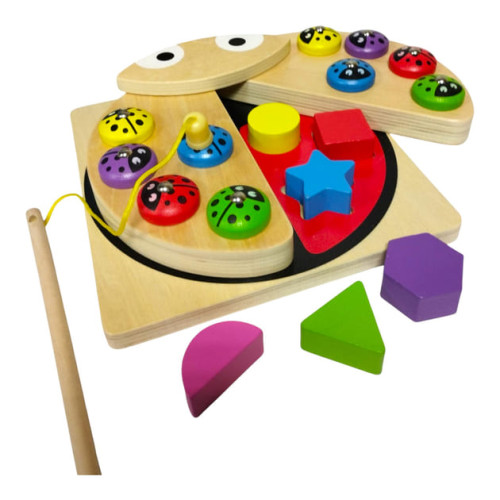 Дерев'яна іграшка Tree Toys Сонечко сортер, рибалка (MD 1876)