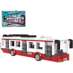Детский конструктор Limo Toy Троллейбус, 514 деталей (KB 4001)