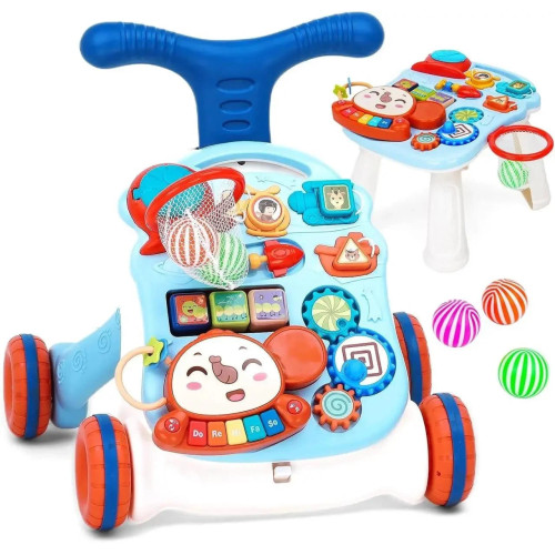 Каталка-ходунки Limo Toy 2в1 ігровий столик (HB 0049) — 20965