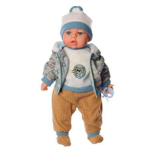 Лялька-пупс м'яконабивна Limo Toy Мій Малюк (M 4414 I UA) — 19564