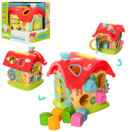 Розвиваючий диво будиночок Limo toy (M 0001 U/R)