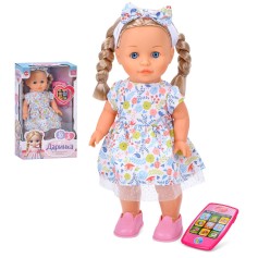 Интерактивная кукла Limo Toy Даша, на батарейке, 41 см (M 5954 I UA)