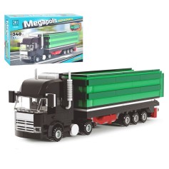 Дитячий конструктор Limo Toy Машина з причепом, 340 елементів (KB 6002)