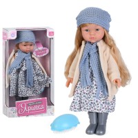 Музична лялька Limo Toy на батарейках з гребінцем та піснями, 42 см (M 6497 I UA)