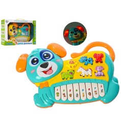 Іграшкове піаніно Limo Toy Собачка з музикою та світлом, 2 кольори (FT 0013)
