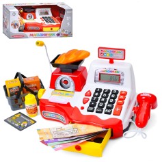Іграшковий касовий апарат Limo Toy на батарейці, 33-16-12 см (7162-1 UA)