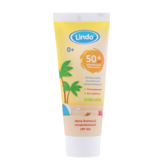 Дитячий сонцезахисний крем Lindo SPF 50, 75 мл (U757)
