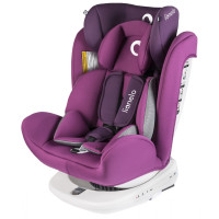 Автокресло Lionelo Bastiaan Violet (white base)