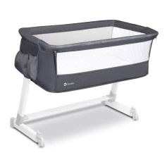 Детская кроватка 2в1 Lionelo Theo Dark Grey