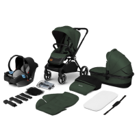 Коляска 3в1 Lionelo Mika Green Forest