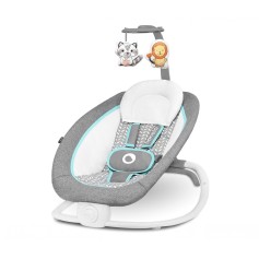 Крісло-гойдалка Lionelo Pascal Grey Scandi