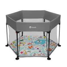 Манеж Lionelo Roel Grey Multicolor