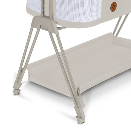 Детская кроватка 2в1 Lionelo Luna Beige Sand — 4002 Детская кроватка 2в1 Lionelo Luna Beige Sand — 4002