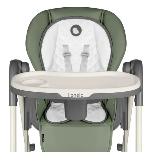 Стульчик-качалка 2в1 Lionelo Laurice Green Olive — 3984 Стульчик-качалка 2в1 Lionelo Laurice Green Olive — 3984