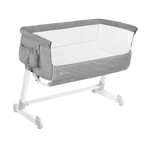 Детская кроватка 2в1 Lionelo Theo Concrete — 4000