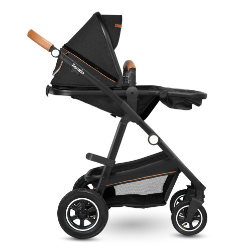 Коляска 3в1 Lionelo Amber Grey Graphite — 4052