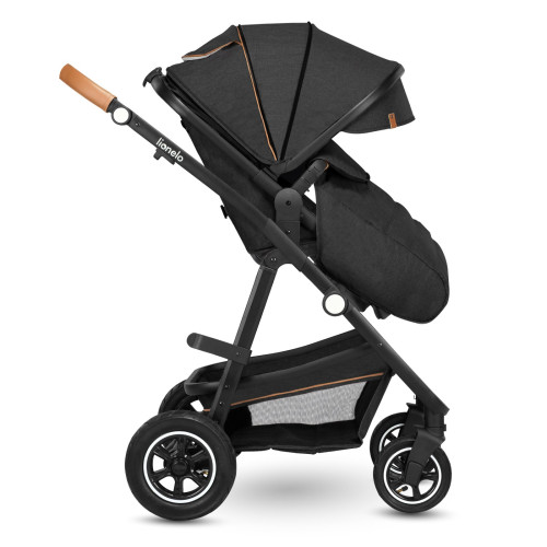 Коляска 3в1 Lionelo Amber Grey Graphite — 4052