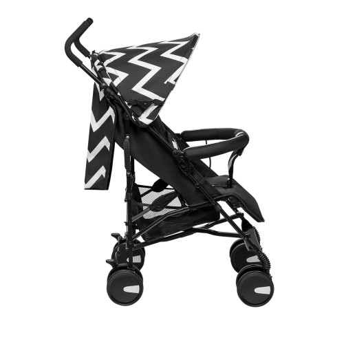 Прогулянкова коляска Lionelo Elia Olso Black-White — 3803