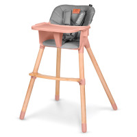 Стульчик для кормления 2в1 Lionelo Koen Pink Rose