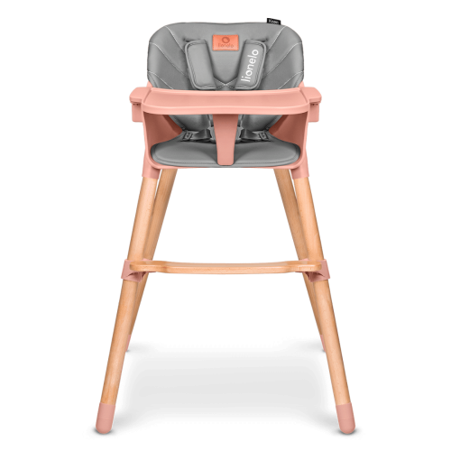 Стульчик для кормления 2в1 Lionelo Koen Pink Rose — 3981 Стульчик для кормления 2в1 Lionelo Koen Pink Rose — 3981