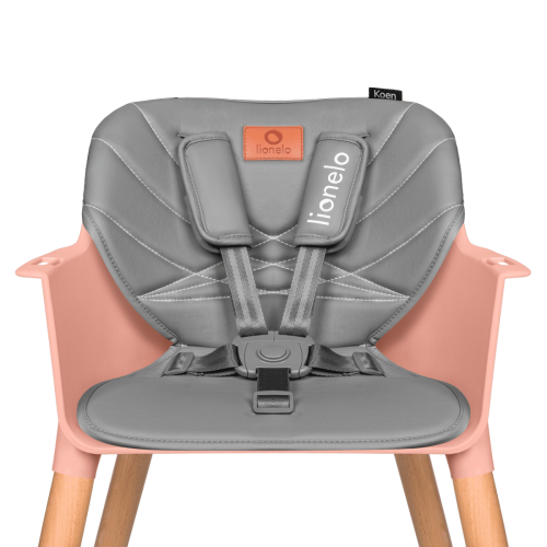 Стульчик для кормления 2в1 Lionelo Koen Pink Rose — 3981 Стульчик для кормления 2в1 Lionelo Koen Pink Rose — 3981