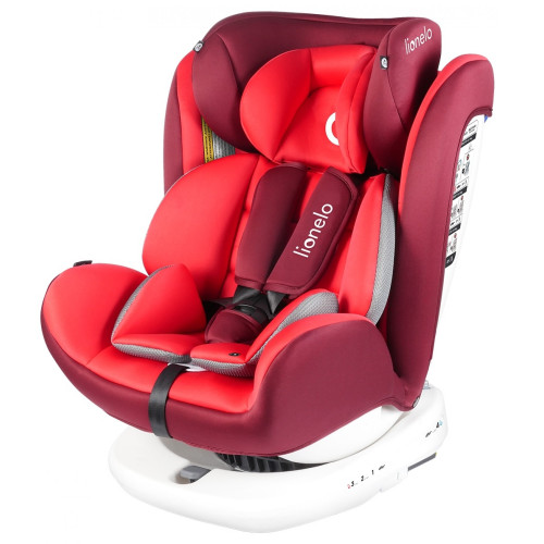 Автокрісло Lionelo Bastiaan Red (white base)