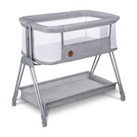 Дитяче ліжечко 3в1 Lionelo Luna Grey Concrete