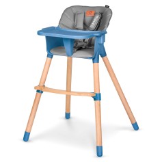 Стільчик для годування 2в1 Lionelo Koen Blue Sky