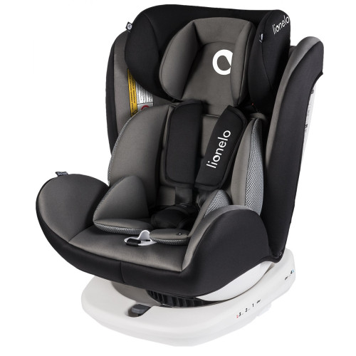 Автокрісло Lionelo Bastiaan Grey (white base)