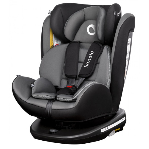 Автокрісло Lionelo Bastiaan Grey (black base)
