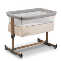 Дитяче ліжечко 3в1 Lionelo Leonie Beige Sand