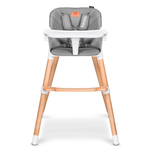 Стульчик для кормления 2в1 Lionelo Koen Grey Stone — 3982