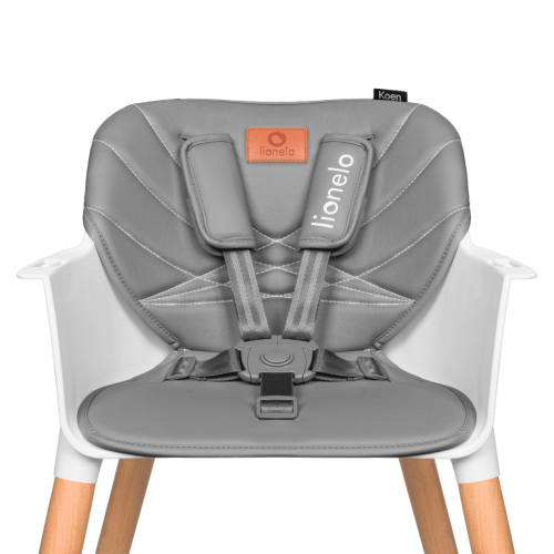 Стульчик для кормления 2в1 Lionelo Koen Grey Stone — 3982