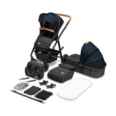 Коляска 2в1 Lionelo Amber Blue Navy
