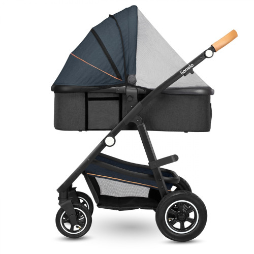 Коляска 2в1 Lionelo Amber Blue Navy — 4055