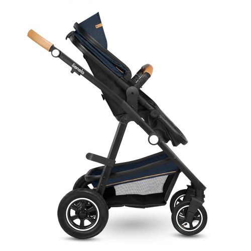 Коляска 2в1 Lionelo Amber Blue Navy — 4055