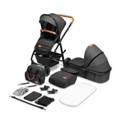 Коляска 2в1 Lionelo Amber Grey Graphite