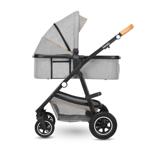 Коляска 2в1 Lionelo Amber Grey Stone — 4010