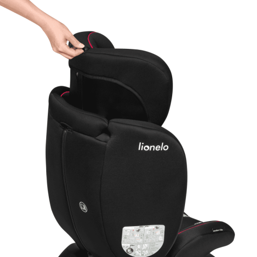 Автокресло Lionelo Bastiaan i-Size Black Red — 10071 Автокресло Lionelo Bastiaan i-Size Black Red — 10071