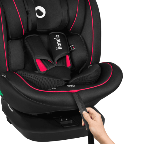 Автокресло Lionelo Bastiaan i-Size Black Red — 10071 Автокресло Lionelo Bastiaan i-Size Black Red — 10071