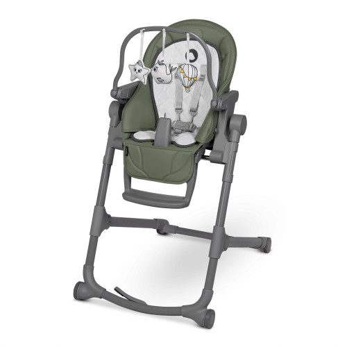 Стульчик для кормления Lionelo Cora Plus Green Olive — 3651