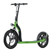 Електросамокат MS Energy e-romobil r10 black green