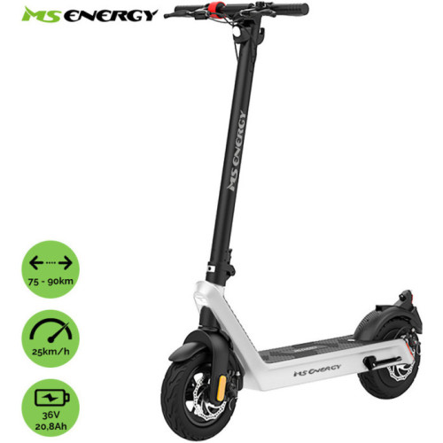 Электросамокат MS Energy e-romobil e21 white — 3832 Электросамокат MS Energy e-romobil e21 white — 3832