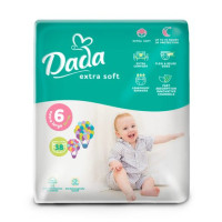Підгузки Dada Extra Soft 6 (16+) 38 шт