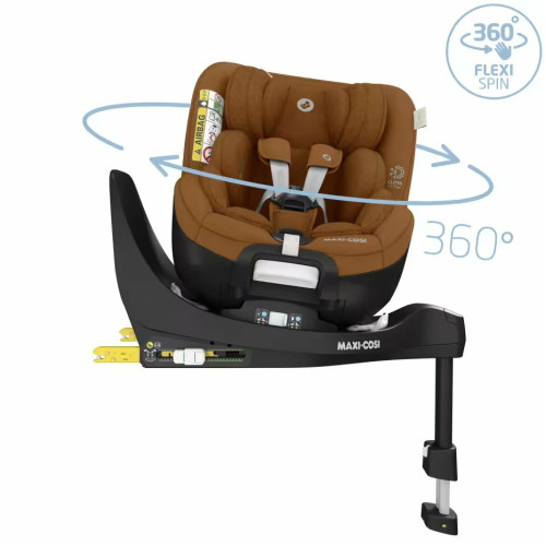 Автокресло Maxi-Cosi Mica PRO ECO i-Size Authentic Cognac — 15464 Автокресло Maxi-Cosi Mica PRO ECO i-Size Authentic Cognac — 15464