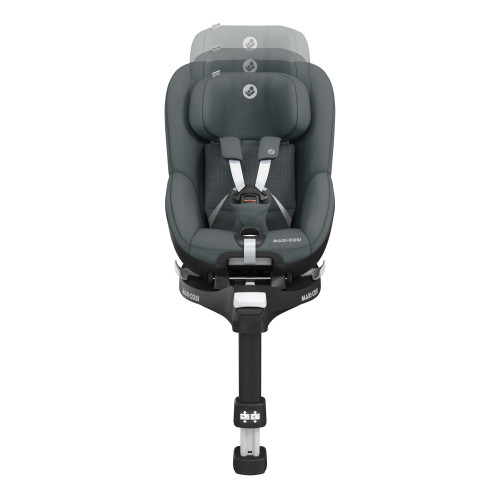 Автокрісло MAXI-COSI Pearl 360 2 Authentic Graphite без вкладишу — 16251