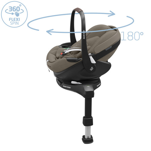 Автокресло MAXI-COSI Pebble 360 Pro2 Twillic Truffle — 16216 Автокресло MAXI-COSI Pebble 360 Pro2 Twillic Truffle — 16216