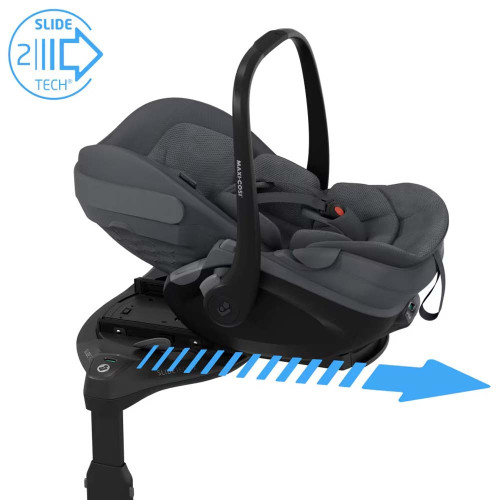 Автокрісло MAXI-COSI Pebble Slide Pro Moon Graphite (8442083110) — 25071 Автокрісло MAXI-COSI Pebble Slide Pro Moon Graphite (8442083110) — 25071