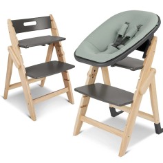 Стільчик для годування MOJI YIPPY All-in-One Sets Stone Mint
